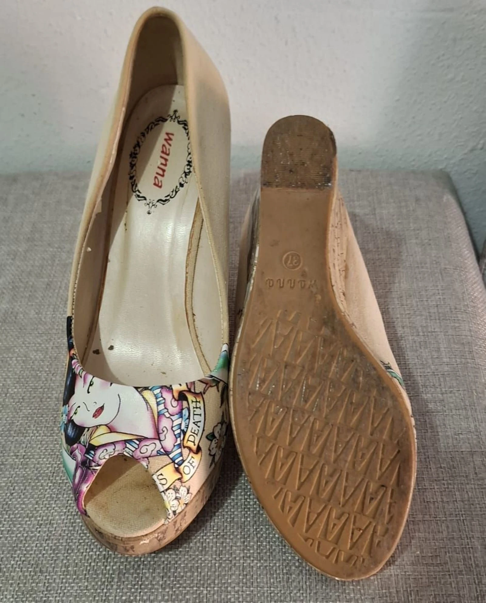Y2K bedrukte wiggeschoenen voor dames limited edition – photo 6